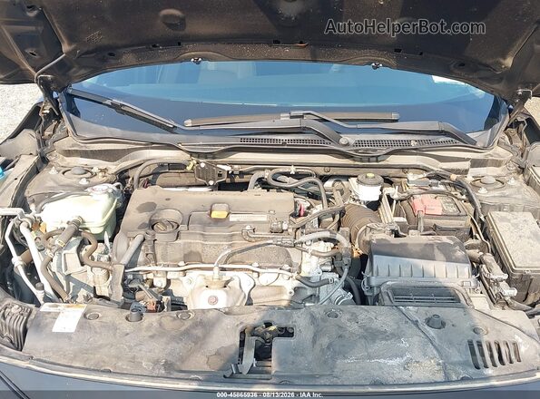 2HGFC2F6XLH503836 2020 HONDA CIVIC Black Widok z tyłu