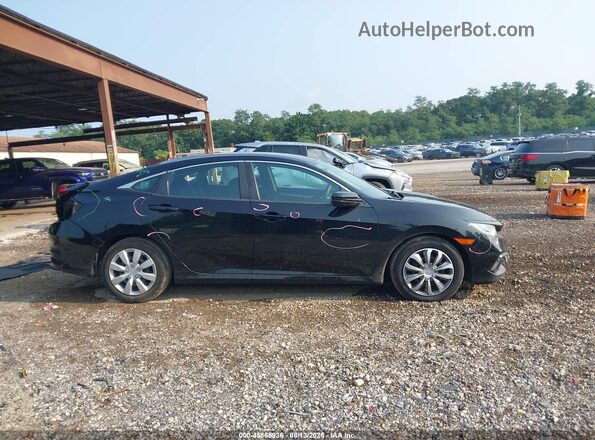 2HGFC2F6XLH503836 2020 HONDA CIVIC Black Widok wnętrza 360 stopni