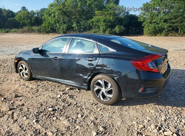 2HGFC2F70GH506419 2016 HONDA CIVIC Black Rear left