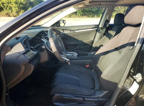 2HGFC2F70GH506419 2016 HONDA CIVIC Black Front interior view