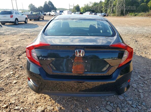 2HGFC2F70GH506419 2016 HONDA CIVIC Black Rear view