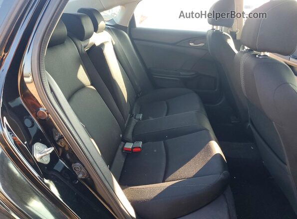 2HGFC2F70GH506419 2016 HONDA CIVIC Black Rear seats view