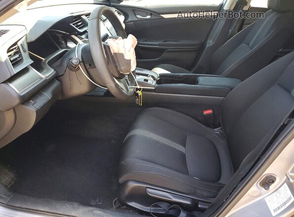 2HGFC2F70GH520479 2016 HONDA CIVIC Silver წინა სალონის ხედი