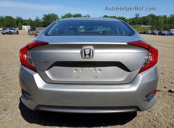 2HGFC2F70GH520479 2016 HONDA CIVIC Silver უკანა ხედი