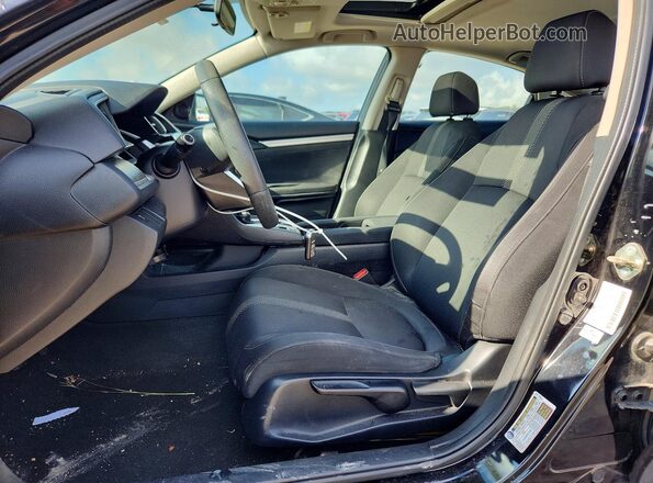 2HGFC2F70GH533216 2016 HONDA CIVIC Черный Вид салона спереди