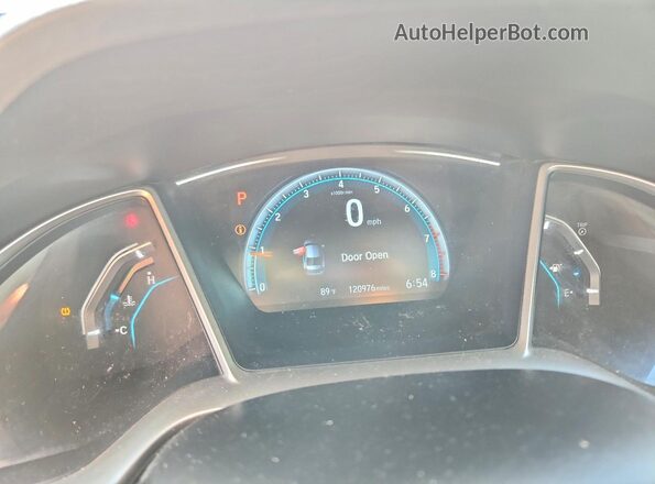2HGFC2F70GH533216 2016 HONDA CIVIC Черный Вид щитка приборов