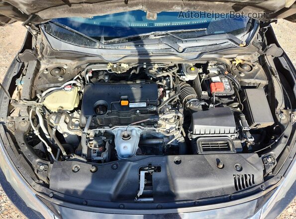 2HGFC2F70GH533216 2016 HONDA CIVIC Черный Вид задней части салона