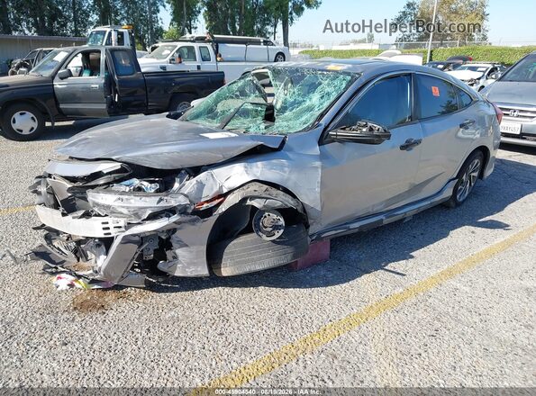 2HGFC2F70HH530303 2017 HONDA CIVIC Серый Передняя левая четверть