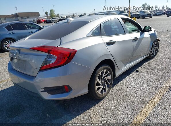 2HGFC2F70HH530303 2017 HONDA CIVIC Серый Задняя правая четверть