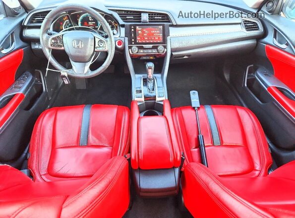 2HGFC2F70HH567027 2017 HONDA CIVIC White Dashboard view