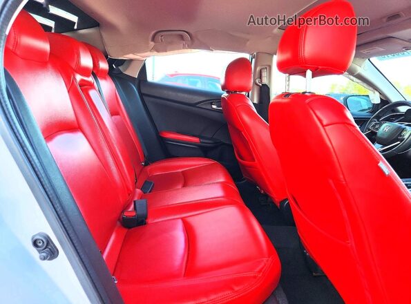 2HGFC2F70HH567027 2017 HONDA CIVIC White Rear seats view