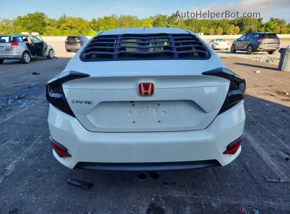 2HGFC2F70HH567027 2017 HONDA CIVIC White Rear view
