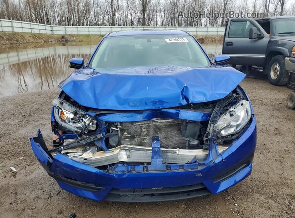 2HGFC2F70JH558981 2018 HONDA CIVIC Blue წინა ხედი