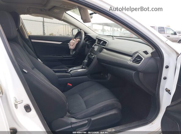 2HGFC2F70JH576283 2018 HONDA CIVIC White Вид салону спереду