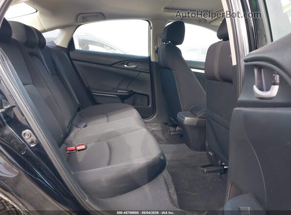 2HGFC2F70JH596257 2018 HONDA CIVIC Black Widok naklejki z numerem VIN