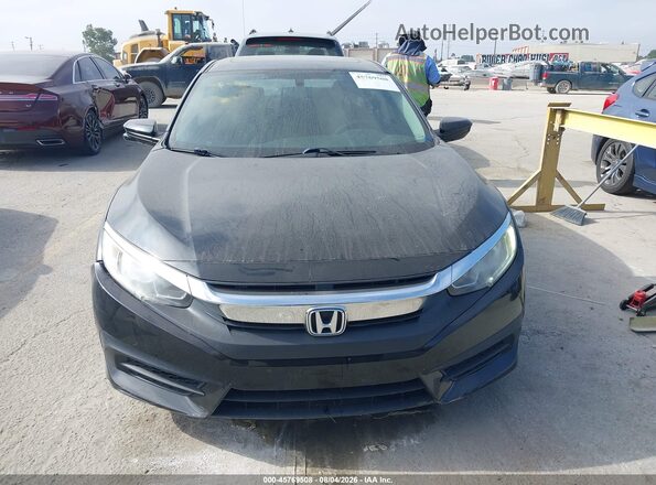 2HGFC2F70JH596257 2018 HONDA CIVIC Black Widok zestawu wskaźników
