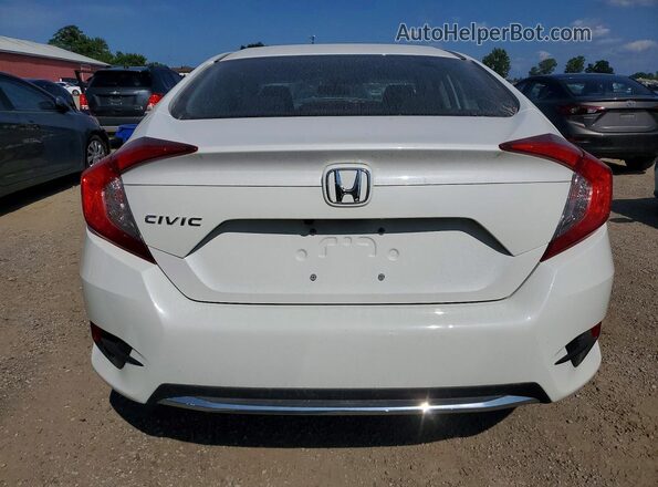 2HGFC2F70KH025708 2019 HONDA CIVIC White Rear view