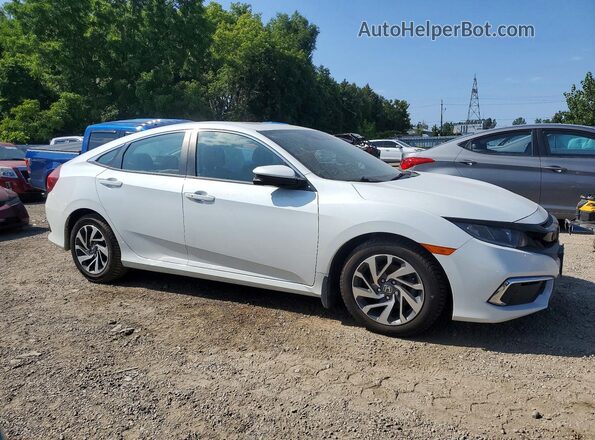 2HGFC2F70KH025708 2019 HONDA CIVIC White Front right