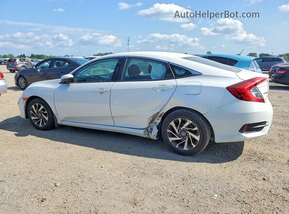 2HGFC2F70KH025708 2019 HONDA CIVIC White Rear left