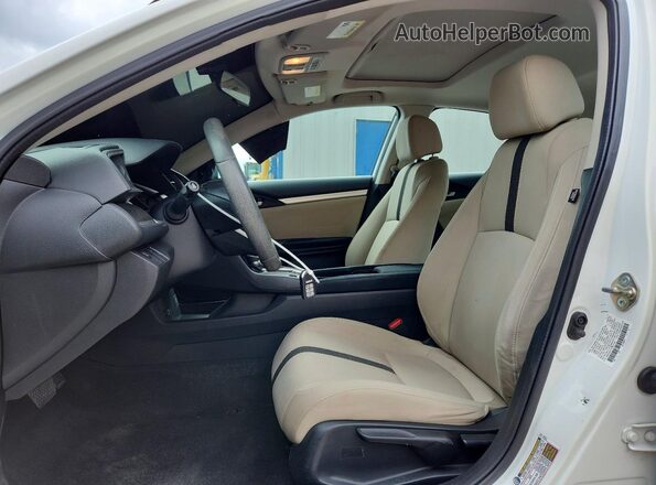 2HGFC2F71GH517333 2016 HONDA CIVIC White Vista interior delantera