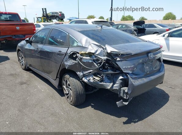 2HGFC2F71HH521318 2017 HONDA CIVIC Gray Tył lewy