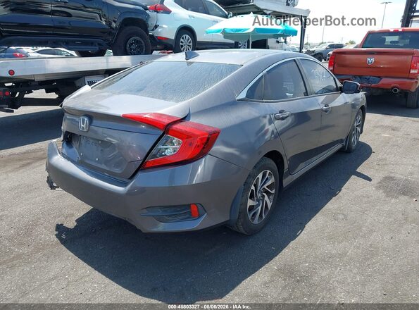 2HGFC2F71HH521318 2017 HONDA CIVIC Gray Tył prawy