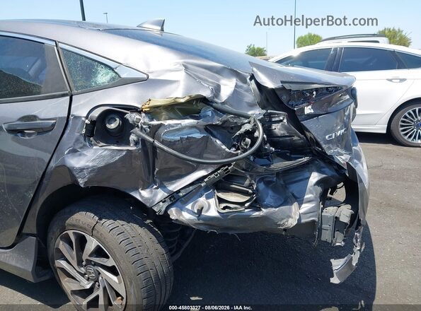 2HGFC2F71HH521318 2017 HONDA CIVIC Gray Widok z przodu