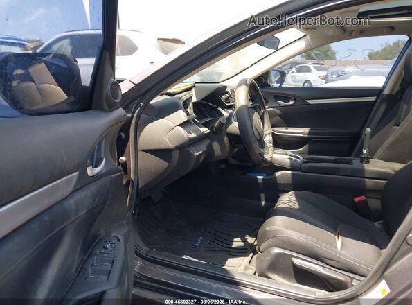 2HGFC2F71HH521318 2017 HONDA CIVIC Gray Widok wnętrza z przodu