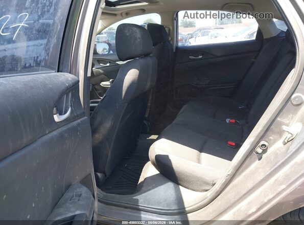 2HGFC2F71HH521318 2017 HONDA CIVIC Gray Widok naklejki z numerem VIN
