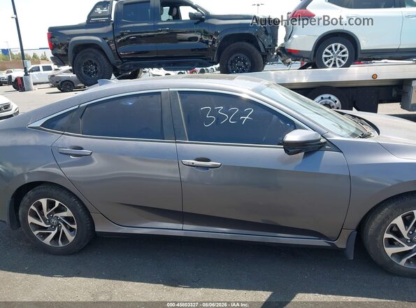 2HGFC2F71HH521318 2017 HONDA CIVIC Gray Widok wnętrza 360 stopni