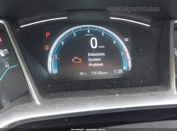 2HGFC2F71HH521318 2017 HONDA CIVIC Gray 