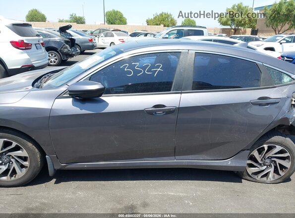 2HGFC2F71HH521318 2017 HONDA CIVIC Gray 