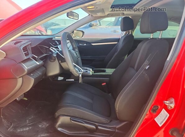 2HGFC2F71JH510633 2018 HONDA CIVIC Red Front interior view