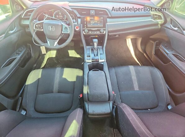 2HGFC2F71JH510633 2018 HONDA CIVIC Red Dashboard view