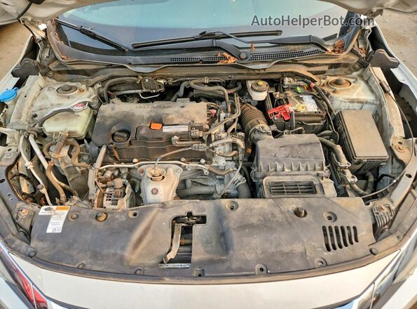2HGFC2F71JH518411 2018 HONDA CIVIC White Вид задньої частини салону