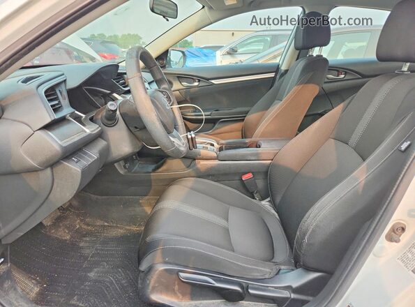 2HGFC2F71JH518411 2018 HONDA CIVIC White Вид салону спереду
