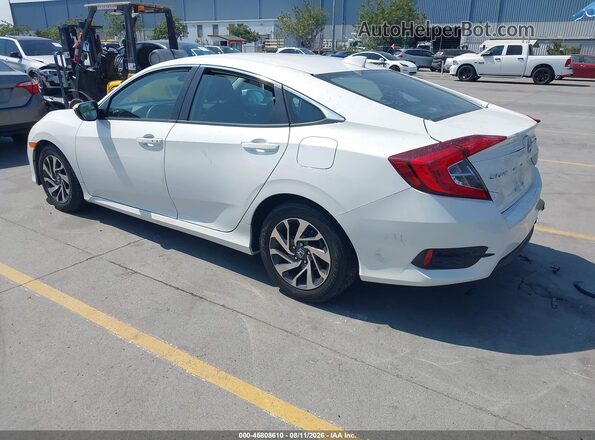2HGFC2F72JH515551 2018 HONDA CIVIC White Rear left