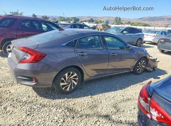 2HGFC2F72JH545441 2018 HONDA CIVIC Gray Tył prawy