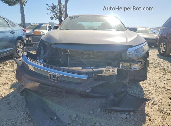 2HGFC2F72JH545441 2018 HONDA CIVIC Gray Widok z przodu