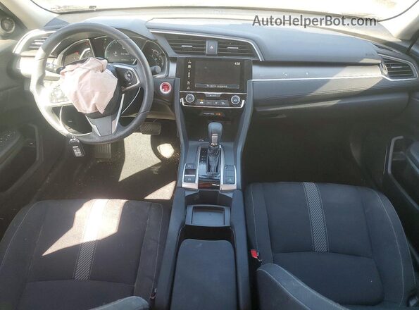 2HGFC2F72JH545441 2018 HONDA CIVIC Gray Widok deski rozdzielczej