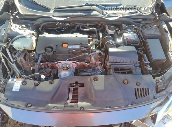 2HGFC2F72JH545441 2018 HONDA CIVIC Gray Widok wnętrza z tyłu