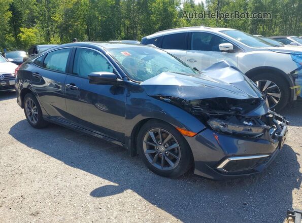 2HGFC2F72LH034024 2020 HONDA CIVIC Blue Առջևի աջ