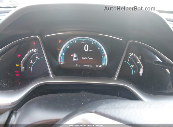 2HGFC2F73GH571376 2016 HONDA CIVIC White Հետևի նստատեղերի տեսք