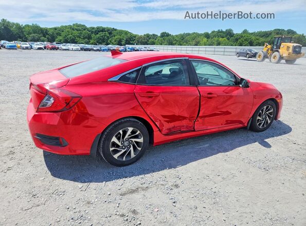 2HGFC2F73HH502480 2017 HONDA CIVIC Red Tył prawy