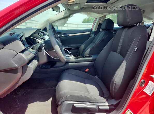 2HGFC2F73HH502480 2017 HONDA CIVIC Red Widok wnętrza z przodu