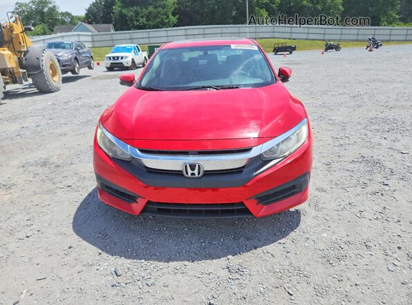 2HGFC2F73HH502480 2017 HONDA CIVIC Red Widok z przodu