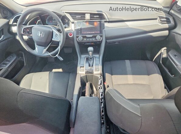 2HGFC2F73HH502480 2017 HONDA CIVIC Red Widok deski rozdzielczej