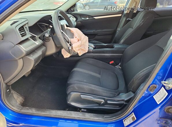 2HGFC2F73HH513558 2017 HONDA CIVIC Blue Front interior view
