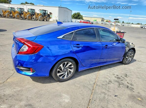 2HGFC2F73HH513558 2017 HONDA CIVIC Blue Rear right
