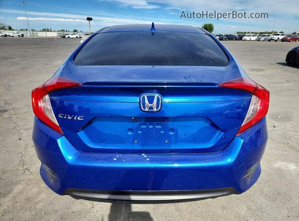 2HGFC2F73HH513558 2017 HONDA CIVIC Blue Rear view